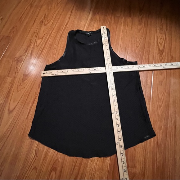 Koral Black Racerback Lightweight Tank Size Medium - Picture 5 of 7